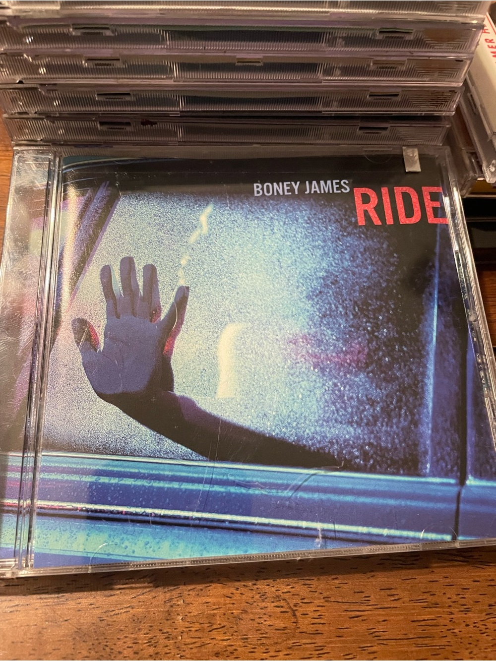 Boney James "Ride" CD - Blue Album Cover